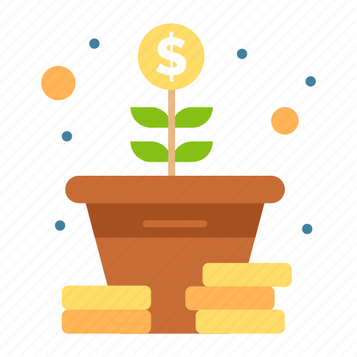Coins, growth, money, tree icon - Download on Iconfinder
