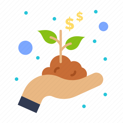 Growth, hand, money icon - Download on Iconfinder