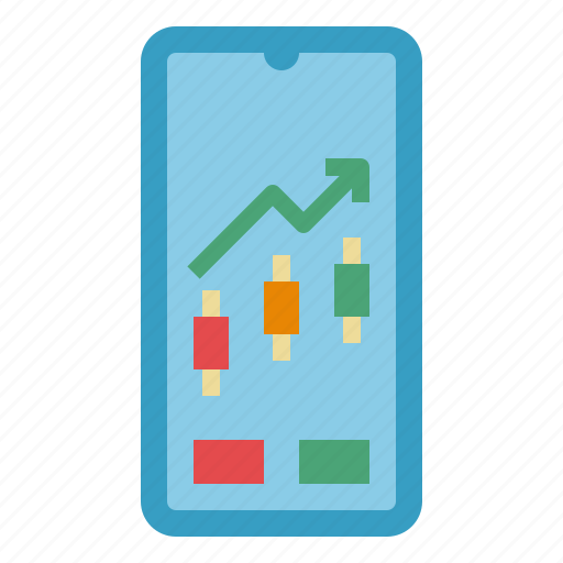 Analytics, business, finance, graph, phone, smartphone, technology icon - Download on Iconfinder