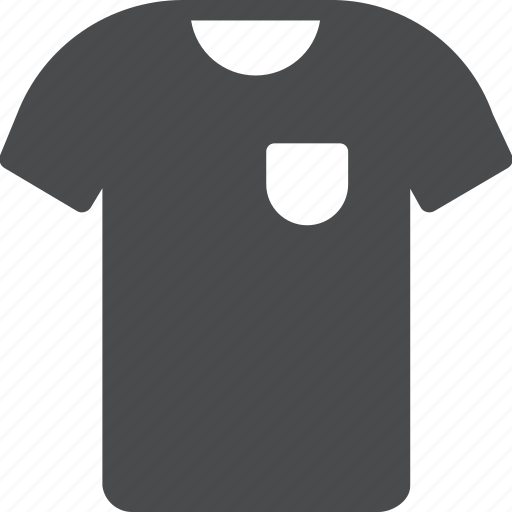 Shirt, t, clothes, clothing, pocket, tee, tshirt icon - Download on Iconfinder