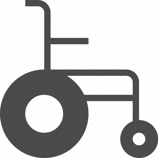 Wheelchair, disability, disabled, handicap, handicapped, healthcare, patient icon - Download on Iconfinder