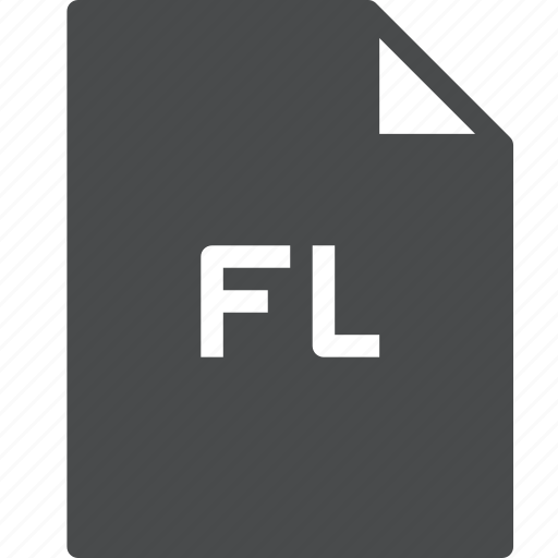 File, fl, document, flash icon - Download on Iconfinder