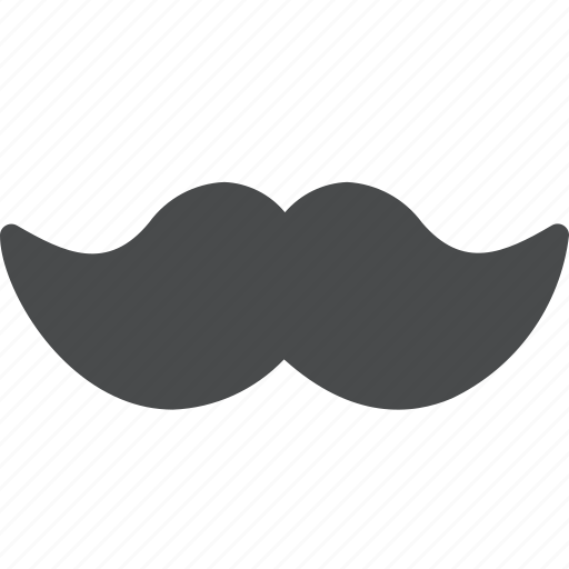 Mustache, facial, hair, male, man, style icon - Download on Iconfinder