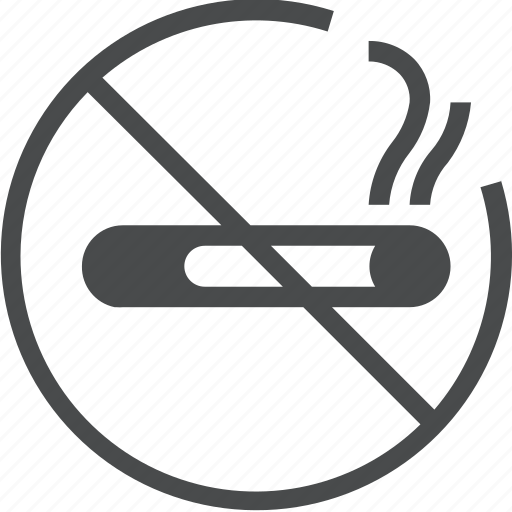 No, smoking, cigarette, forbidden, stop icon - Download on Iconfinder