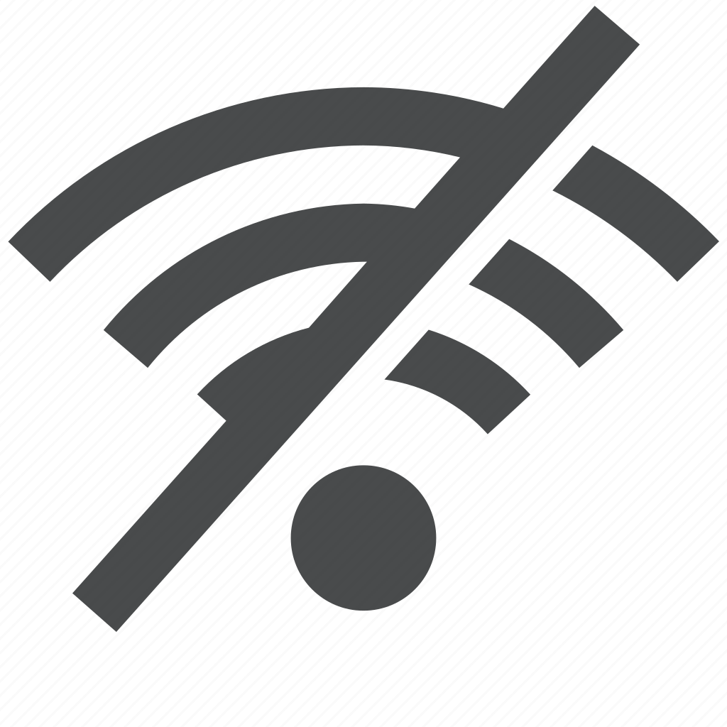 No, wireless, network, off, wifi icon - Download on Iconfinder