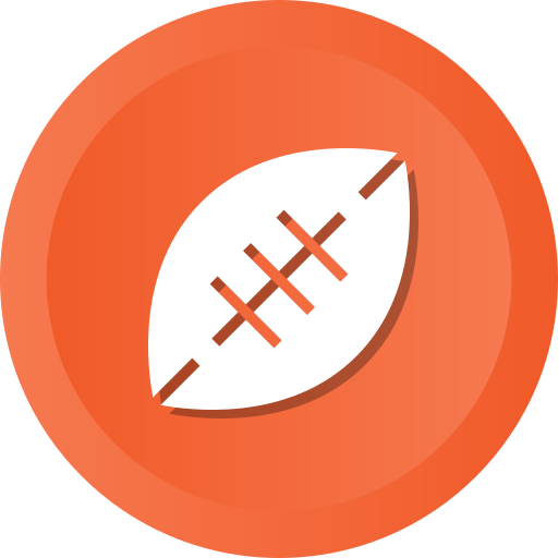 American, ball, football, game, rugby, sports icon - Free download