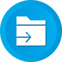 arrow, data, document, file, folder, send