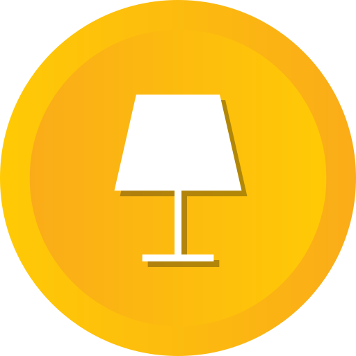 Bedroom, desk, electronic, lamp, table icon - Free download