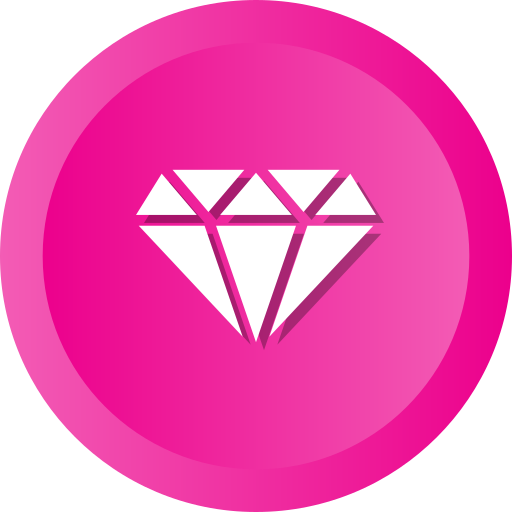 Brilliant, diamond, gem, gemstone, jewel, premium, rhinestone icon - Free download