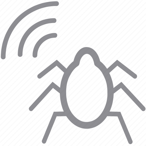 Radio, bug, spy, antenna, signal, wifi, spider icon - Download on Iconfinder