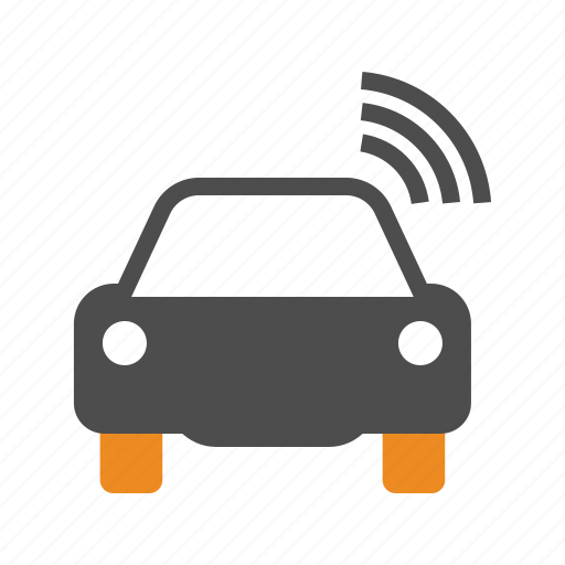 Auto, car, internet of things, iot, wifi icon - Download on Iconfinder