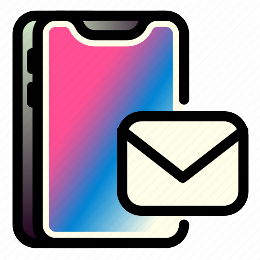 Iphone, mail, mobile, phone, smartphone, technology icon - Download on Iconfinder
