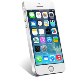 Iphone, white icon