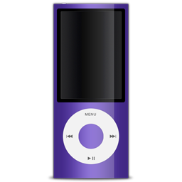 Apple, ipod, purple icon - Free download on Iconfinder