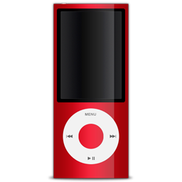 Apple, ipod, red icon - Free download on Iconfinder