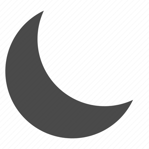 Crescent, mode, moon, night icon - Download on Iconfinder
