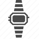 digital, electronic, hand, time, watch