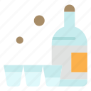 bottle, drink, glass, ireland