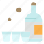 bottle, drink, glass, ireland 