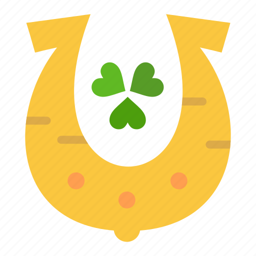 Clover, golden, horseshoe, luck icon - Download on Iconfinder