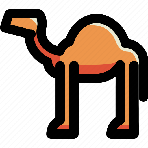 Africa, animal, camel, desert, mammal, nature, travel icon - Download on Iconfinder