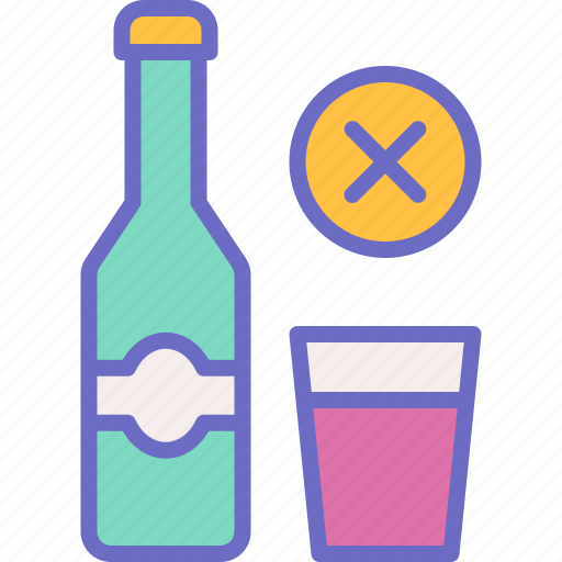 No, drink, alcohol, islam, ramadan icon - Download on Iconfinder