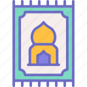 sajadah, mat, carpet, muslim, ramadan