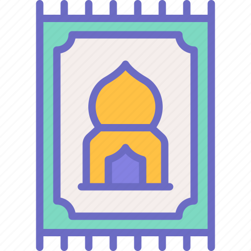 Sajadah, mat, carpet, muslim, ramadan icon - Download on Iconfinder