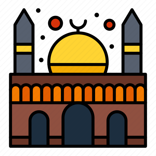 Building, mosque, muslim, prayer, time icon - Download on Iconfinder
