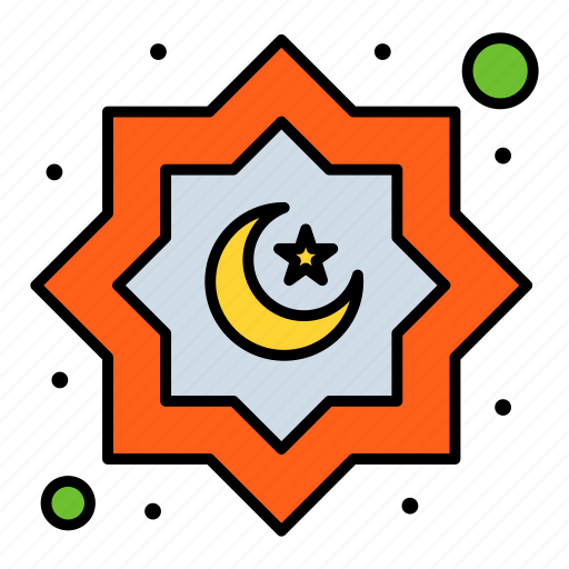 Art, decoration, moon, muslim, star icon - Download on Iconfinder