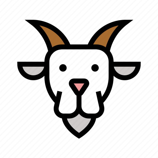 Animal, goat, head, islam, ramadan icon - Download on Iconfinder