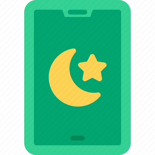 Smartphone, moon, ramadan, muslim, cultures icon - Download on Iconfinder