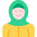 woman, muslim, hijab, islam, avatar 