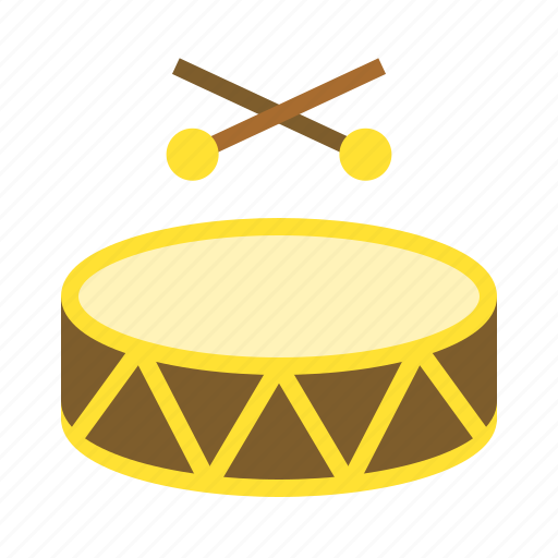 Drum, musical instrument, muslim, percussion, ramadan icon - Download on Iconfinder