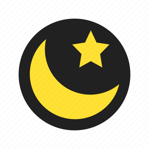 Crescent, islam, moon, muslim, ramadan, star icon - Download on Iconfinder
