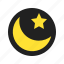 crescent, islam, moon, muslim, ramadan, star 