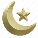 cresent, and, star, islam, muslim, mosque, ramadan, religion 