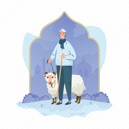 Islamic, muslim, sheep, qurban, tradition, sacrifice, eid icon - Download on Iconfinder
