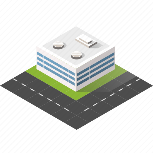 Buildings, city, isometric, real estate, supermarket, urban icon - Download on Iconfinder
