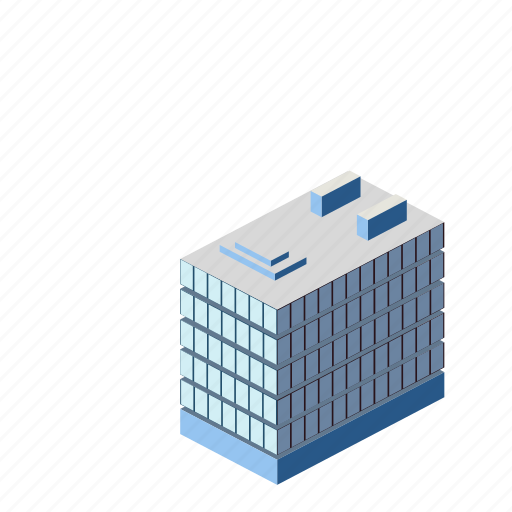 Architecture, building, city, factory, industry, isometric, urban icon - Download on Iconfinder