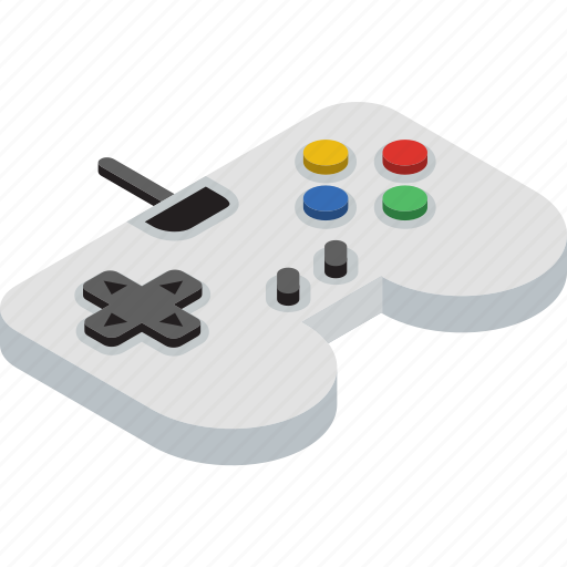 Console, game, isometric icon - Download on Iconfinder