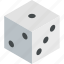 dice, game, isometric 