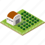 town, isometric, city, street, house, building, architecture 