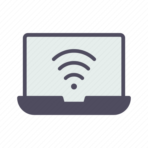 Connectivity, laptop, wifi, wireless icon - Download on Iconfinder
