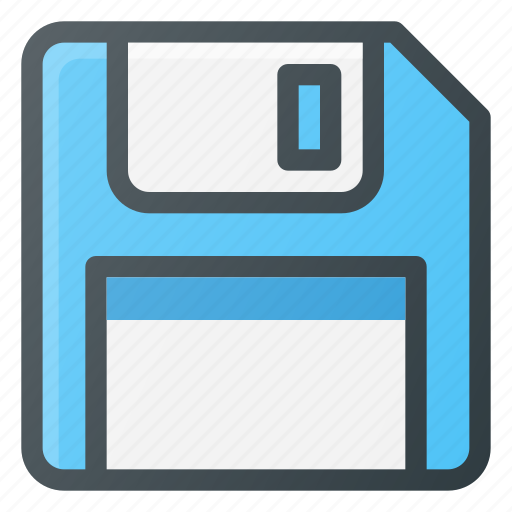 Disc, floppy, memory, save icon - Download on Iconfinder