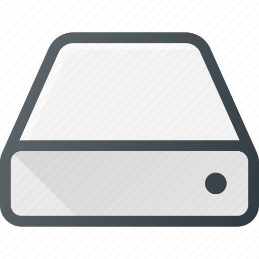 Disc, drive, hard, memory icon - Download on Iconfinder