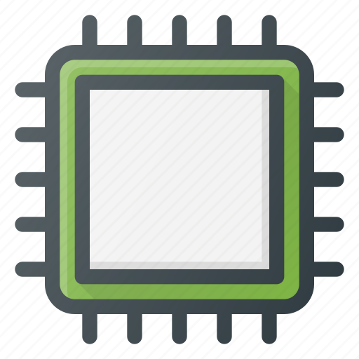 Chip, cpu, microchip, processor icon - Download on Iconfinder
