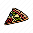 pizza, slice, italian, cuisine, food, pasta