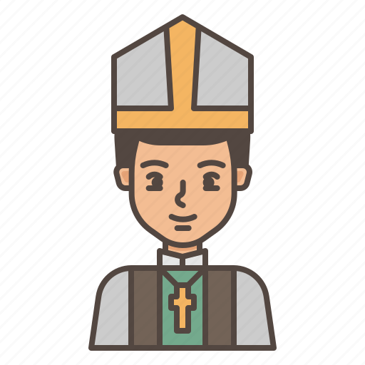 Christian, pope, papal, man, avatar icon - Download on Iconfinder