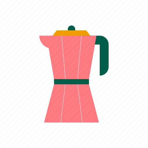 Beverage, cafe, coffee, italian, maker, moka, pot icon - Download on Iconfinder